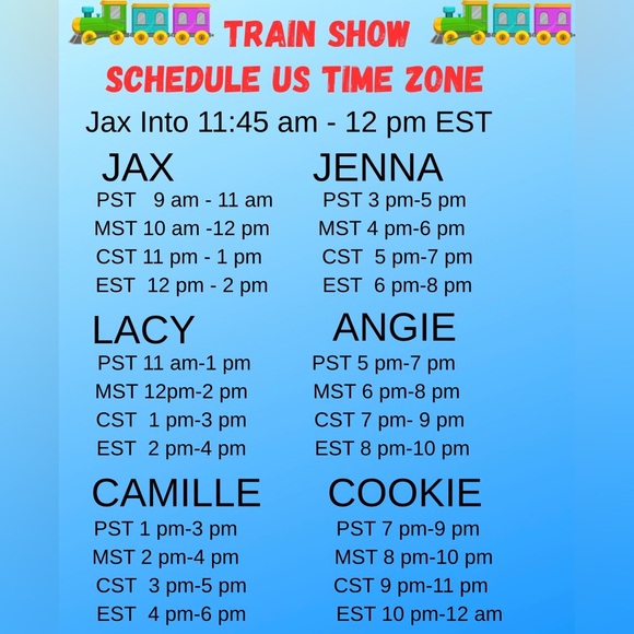 TRAIN SHOW ALL TYPES OF GRAPHIC T’S & ALL DENIM THURSDAY 2/19 11:45 AM EST - Picture 2 of 2